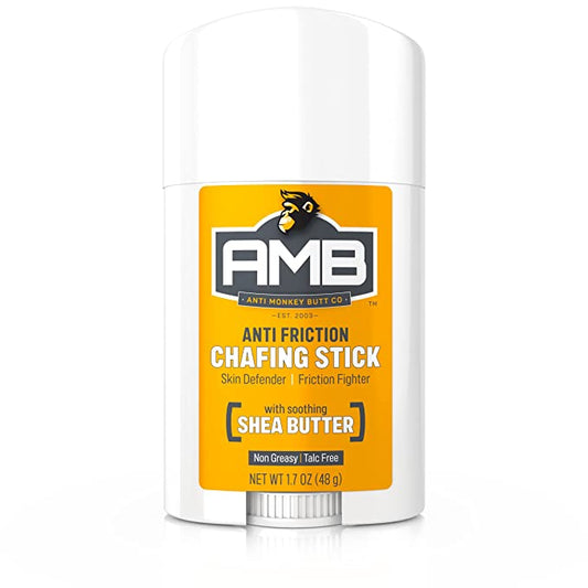 Chafing Stick, Friction Fighter with Shea Butter and Almond Oil, Prevent Rubbing