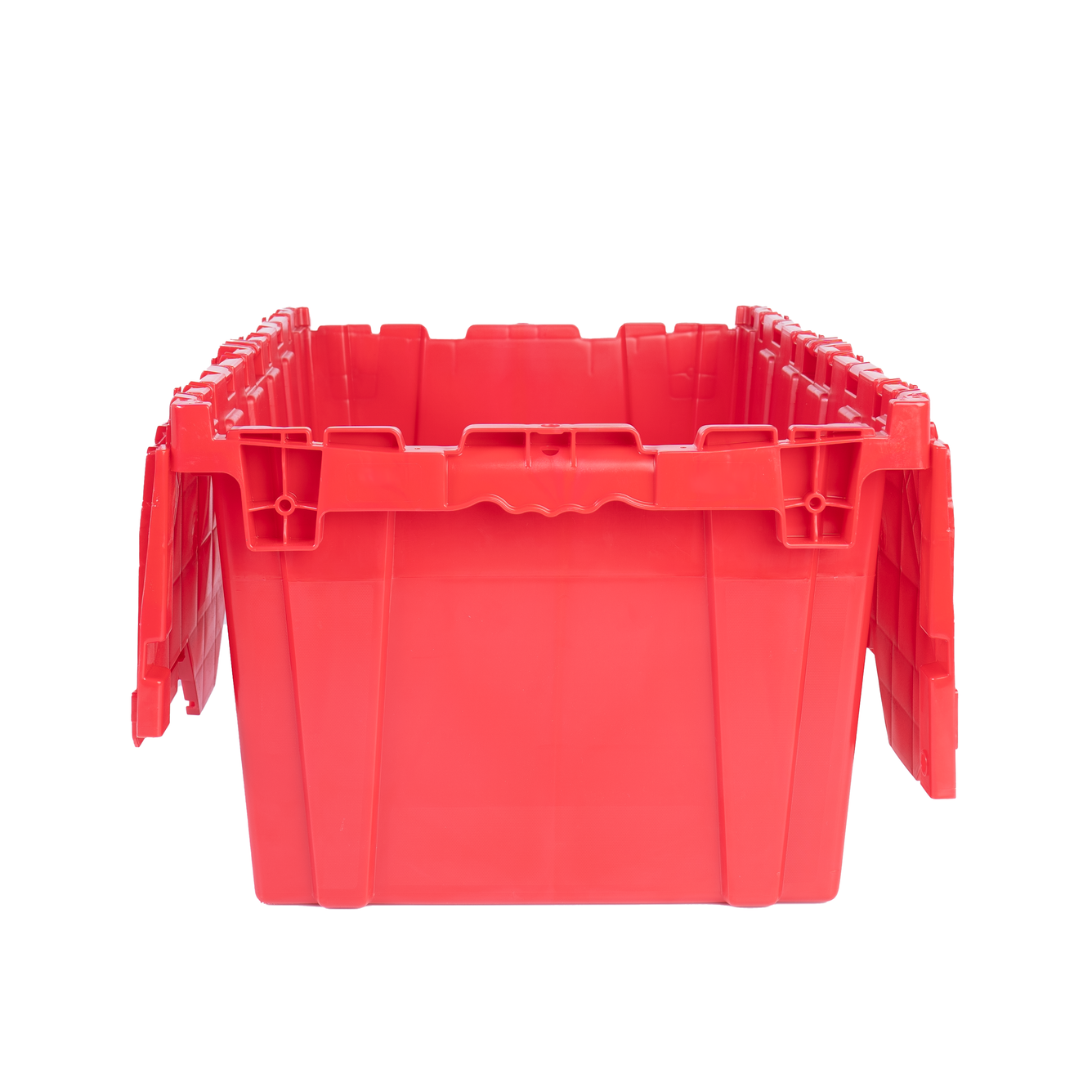 Monoflo International - DCNA02-271712  27 x 17 x 12 – Handheld Attached Lid Container - available in Gray, Black, Blue, Green and Red.