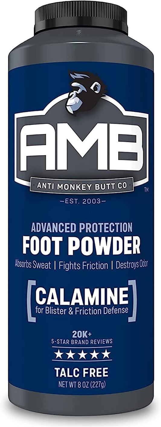 Foot Powder, Odor Eliminator and Itch Relief with Calamine, 8 oz