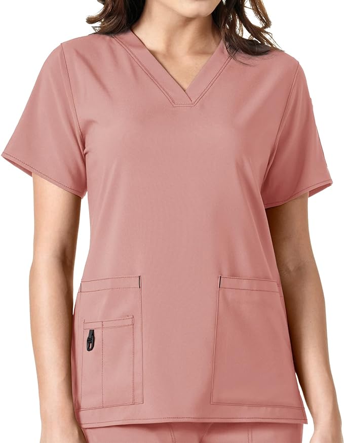 Carhartt  #C12110 Women's FORCE CROSS-FLEX V-Neck Tech Scrub Top