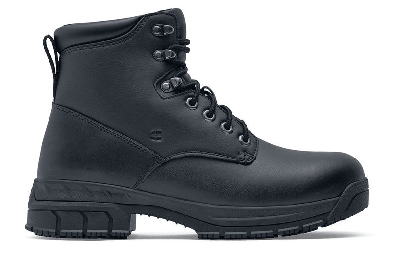 August - Women's Black Steel Toe Boot  -  Style #77319