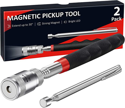 HELEMAN - #B08D3V53WV - 2PC Set - Magnetic pickup tool