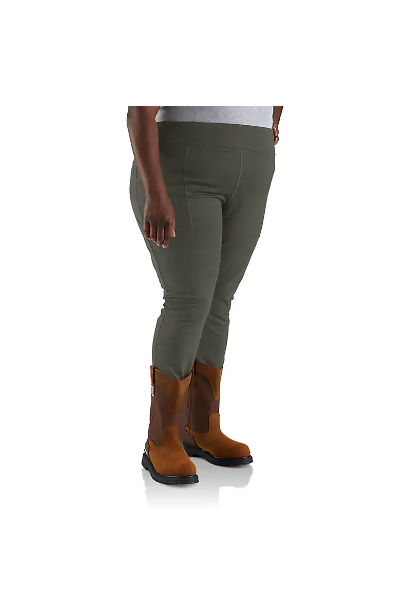 Carhartt   #105020 Women's Force Fitted Heavyweight Lined Legging - made to fit the Curvy Girl