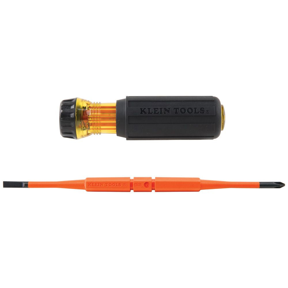 KLEIN TOOLS - 8-in-1 Insulated Interchangeable Screwdriver Set - 32288