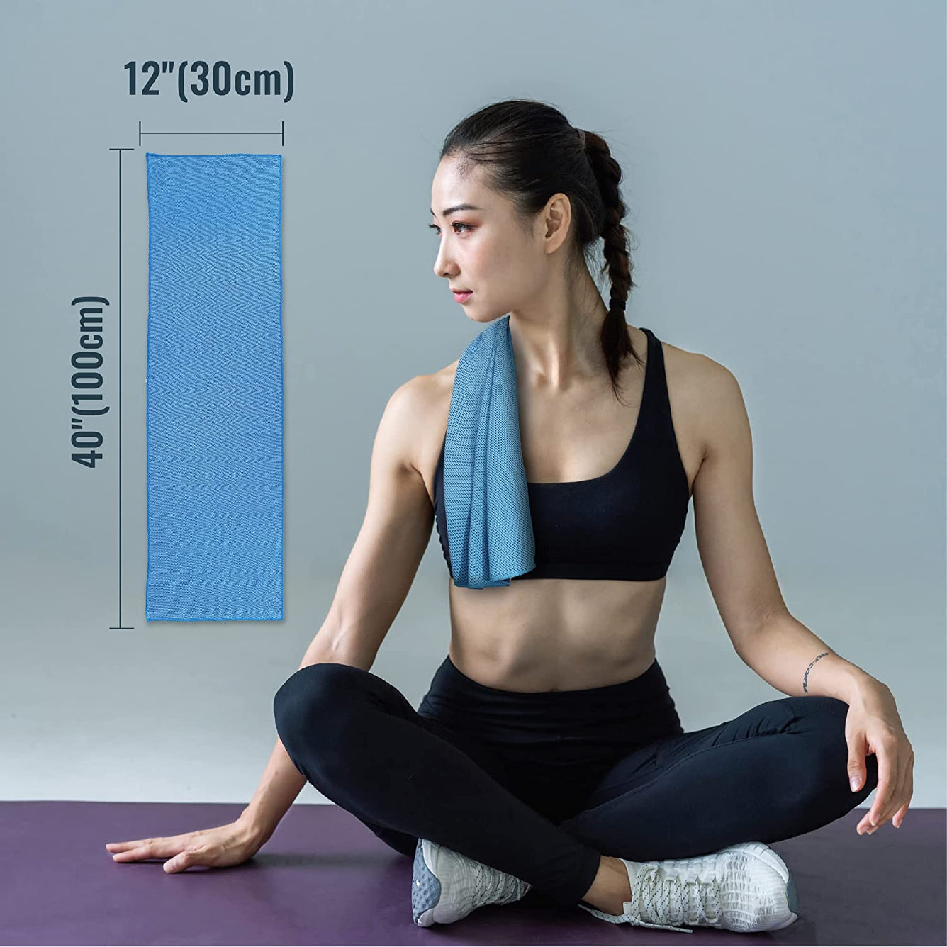 4pc Cooling Towels for Neck and Face - LIMITED QUANTITIES AVAILABLE