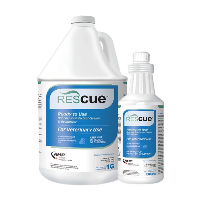 Virox Healthcare - Rescue™ Ready-To-Use Disinfectant - Veterinary Use ...