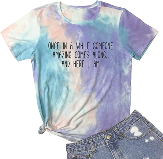 Graphic Tee - #900104TD09 - Someone Amazing - Tie Dye - 09