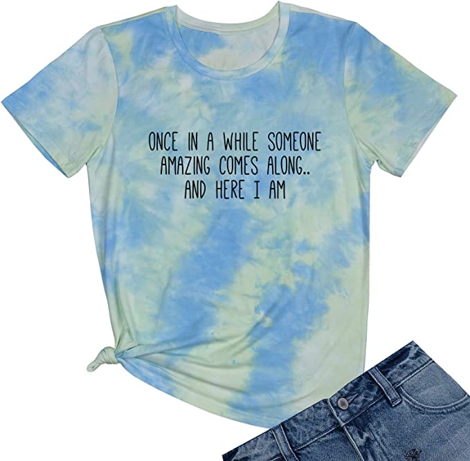 Graphic Tee - #900104TD04 - Made to Fit the Curvy Girl - Someone Amazing - Tie Dye - 04