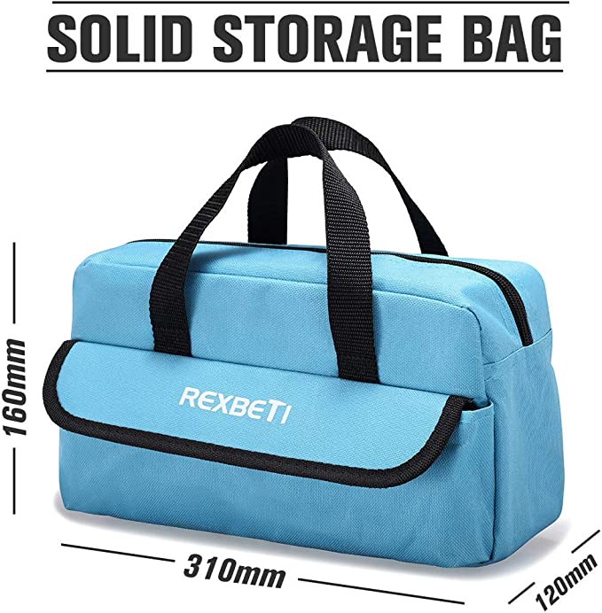 REXBETI  -  #B07VWNP5B2  25-Piece Kids Tool Set with Real Hand Tools w/ Durable Storage Bag