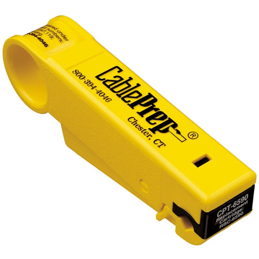 CABLE PREP - Cable Prep CPT-6590 6 & 59 Cable Stripper (Single Cartridge) - CPT-6590-SINGLE