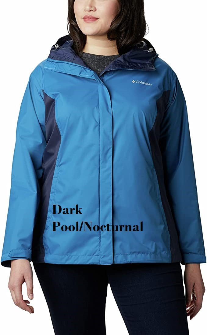 Columbia Women's Arcadia II  Jacket - Made to Fit the Curvy Girl - Rainwear, Workwear, Cold Weather