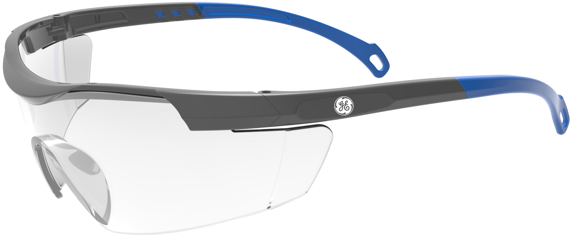 GE PPE - PROTECTIVE EYEWEAR - 01 Series Safety Glasses - #101C - Clear and I/O Reflective