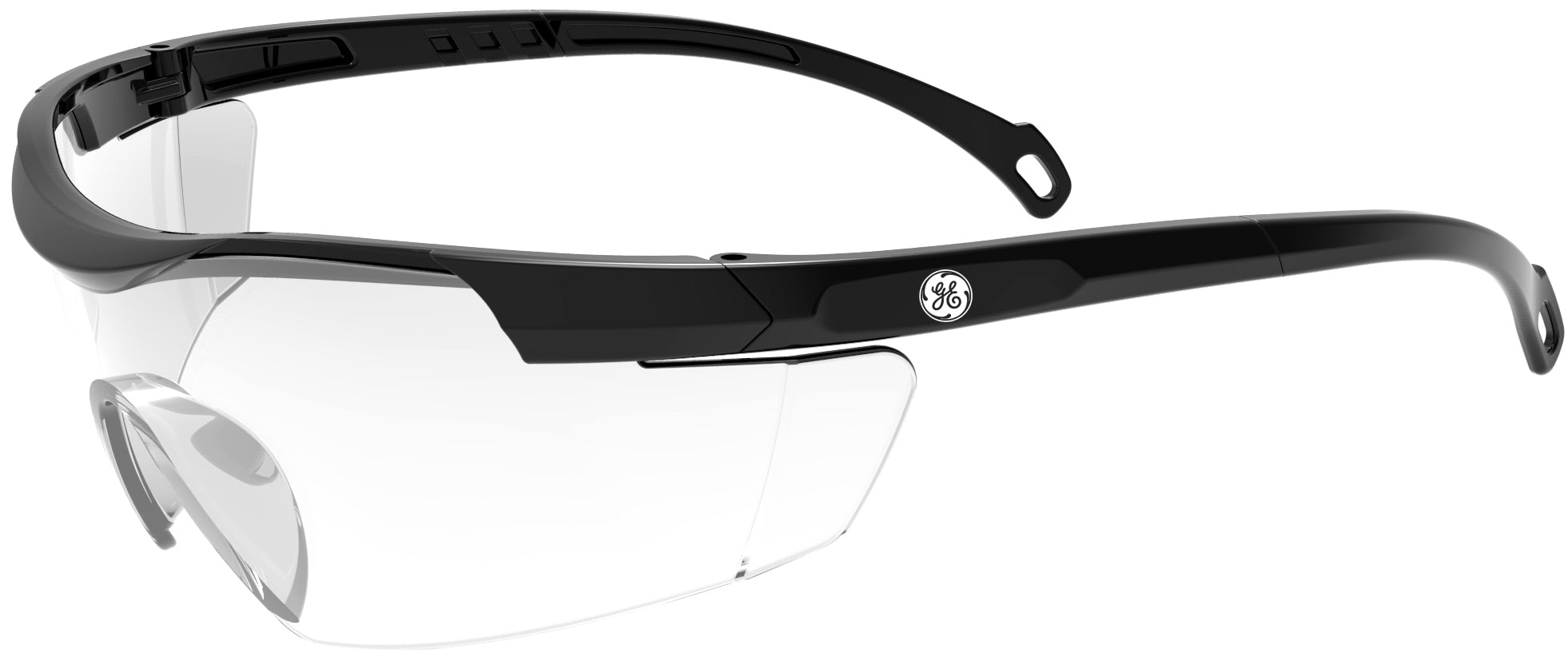 GE PPE - PROTECTIVE EYEWEAR - 01 Series Safety Glasses - #201C Clear or Smoke Lens