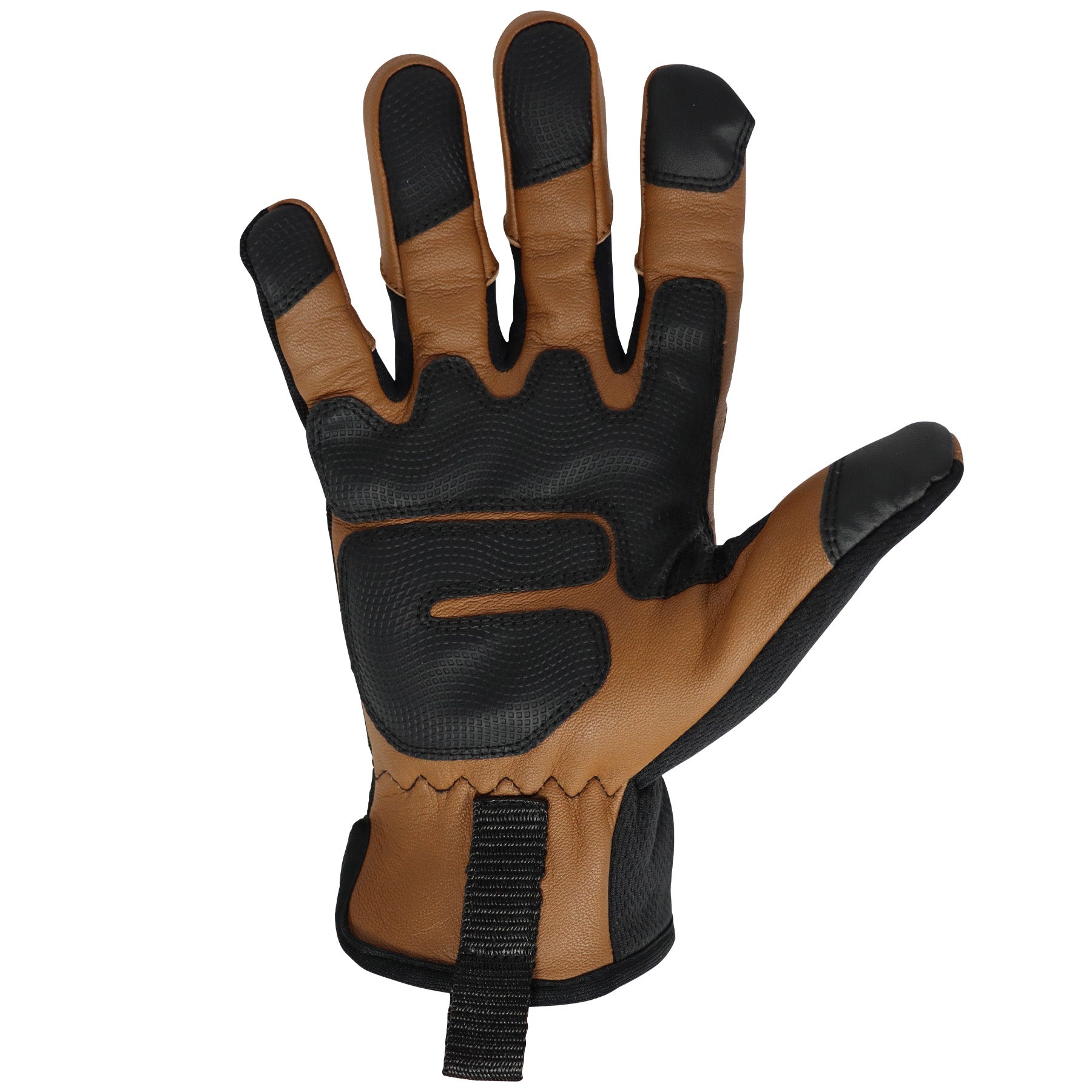 GE PPE  -  #GG419  PRO Mechanics Gloves Hand Protection Genuine Goat Leather- Impact Resistant Gloves