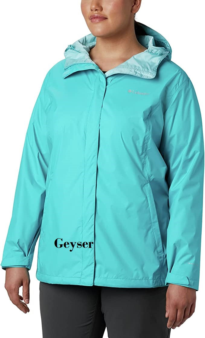 Columbia Women's Arcadia II  Jacket - Made to Fit the Curvy Girl - Rainwear, Workwear, Cold Weather