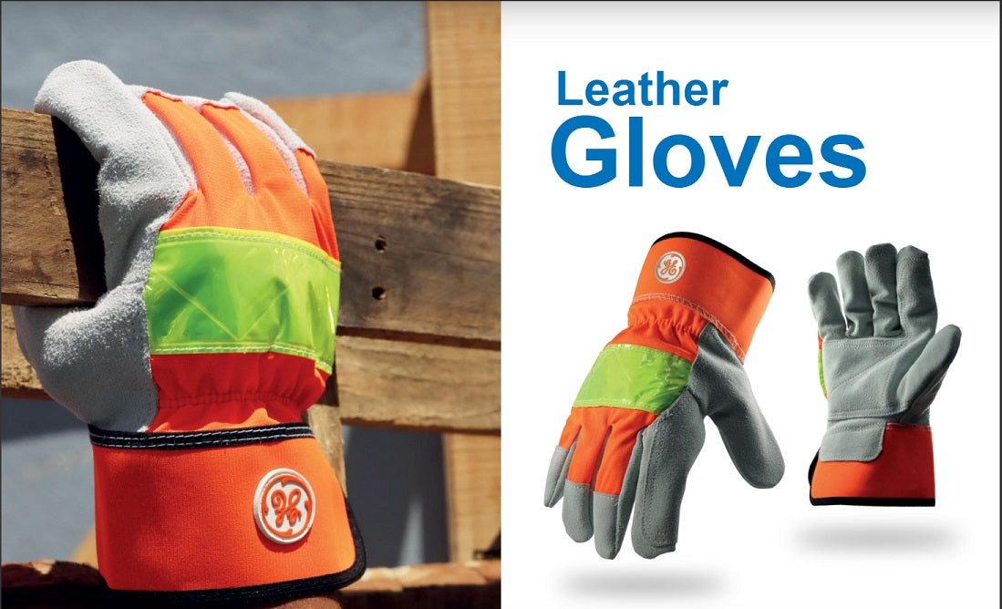 GE PPE - WATERPROOF COW GRAIN LEATHER DRIVER GLOVE - GG301