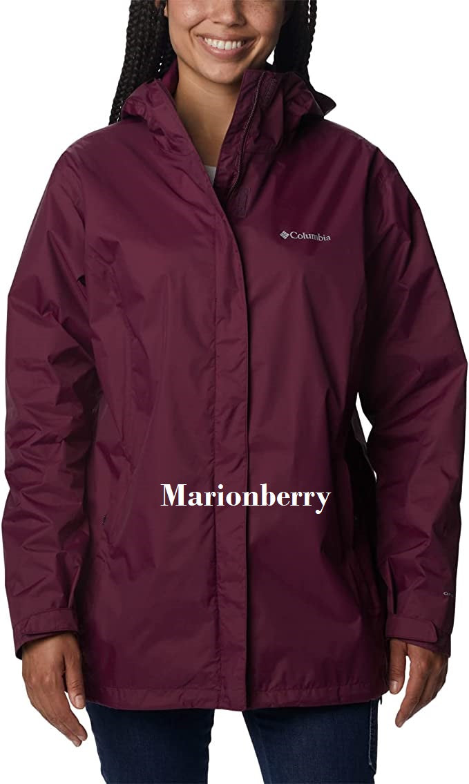 Columbia Women's Arcadia II  Jacket - Made to Fit the Curvy Girl - Rainwear, Workwear, Cold Weather