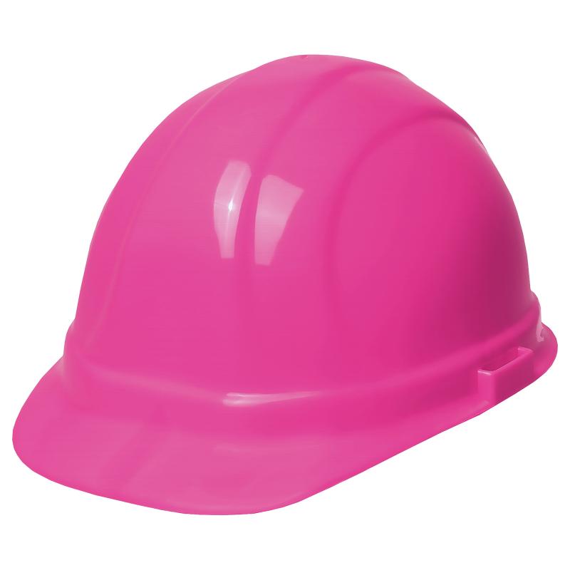 ERB - OMII STD STK GP - Hi Viz Pink HARDHAT - ANSI Z89.1 - 12 pc. minimum