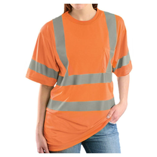 Rugged Blue - Class 3 High-Vis Mesh Wicking T-Shirt - RB-3HVT-HVO