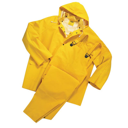 ERB - 4035 RAINSUIT - 4035 PVC/POLY 3 PIECE RAINSUIT