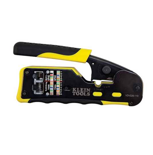 KLEIN TOOLS - Pass-Thru Modular Crimper - KLN-VDV226-110