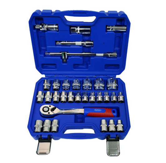 BEST VALUE - 1/2 in. Drive Socket Set (33-Piece) - H0183026