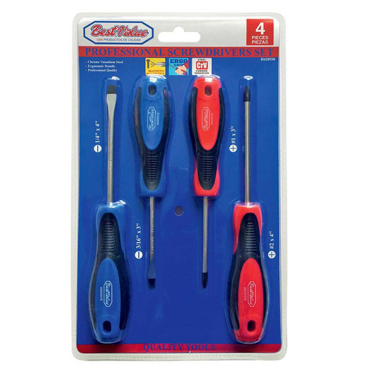 BEST VALUE - Screwdriver Set (4-Piece) - H420550