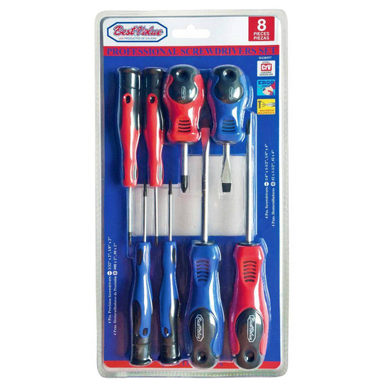 BEST VALUE - Screwdriver Set (8-Piece) - H420557