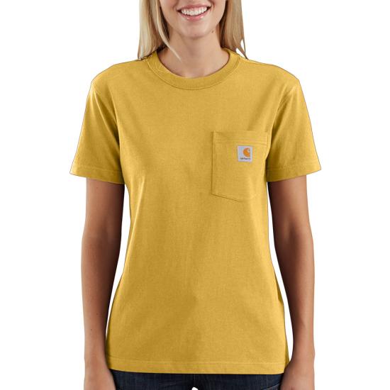 Carhartt - Made to Fit the Curvy Girl - #103067  WOMEN'S LOOSE FIT HEAVYWEIGHT SHORT-SLEEVE POCKET T-SHIRT
